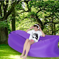 Miniatyrbilde 5 av 5: Oppblåsbar sofa, oppblåsbar hengekøye, luft oppblåsbar sofa, oppblåsbar stol, bærbar pakke for reise, camping, fotturer, svømmebasseng og strand