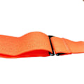 Miniatyrbillede 4 af 4: 3X Hjertefrekvens Bælte Brystrem Til Monitor Sensor Montering Blød Elastisk Bånd Orange