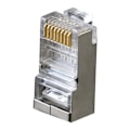 Pikkukuva 1 / 5: Cat6 RJ45-liitin 8P8C modulaarinen Ethernet-kaapeli kullattu liitinpää 6 RJ 45 puristusverkkoliitin