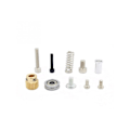 Miniatyrbillede 5 af 5: 3D-printer MK8 1,75 mm filament ekstruder kit MK8 med alle metalrammer til Makerbot Reprap venstre hånd