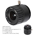 Miniatyrbilde 4 av 5: Videoovervåkingssett, fast linse HD-linse 5 mm - 12 MP