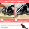Miniatyrbilde 4 av 5: Kjegleformet krage for katt og hund - Myk prikket krage for postoperativ restitusjon for katter, kattunger, valper, små hunder, kjæledyr, dyr, M, rød