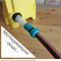 Miniatyrbillede 5 af 5: Vandfilter til højtryksrenser, havepumpe, havevanding, autocamper 3/4\" tilslutning Kompatibel med Kärcher 4.730-059.0，47300590，4.730-059 (