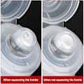 Miniatyrbild 5 av 5: Squeezeflaskor för kryddor, såsflaskor, olivoljedispenser, ketchupflaskor, 3-pack 17 oz (500 ml)