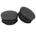 Miniatyrbilde 5 av 5: Sorte Plast 35mm Diameter Blind End Caps Runde Rør Innlegg 10stk