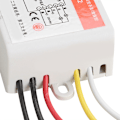 Miniatyrbillede 4 af 5: 220V Lyslampe Controller Modtager Sender Trådløs Fjernbetjening Kontaktsystem 2 Kanaler