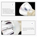 Miniatyrbilde 5 av 5: Kompatibel W1070 W1070+ W1080 W1080ST HT1085ST HT1075 W1300 Projektorlampe Pære 240/0.8 E20.9N for