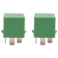 Miniatyrbillede 1 af 5: 2X 12V 35A 5 Pin Køleradiator Relæ Grøn 6547TX til 206 207 306 307 406 407 807