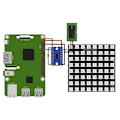 Miniatyrbillede 2 af 5: 6 x U Matrix Panel 64 LED Modul CJMCU-8X8 Kompatibel med for og