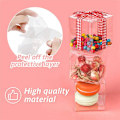 Miniatyrbild 4 av 5: 100 st Klar Plastpresentaskar PVC Förpackningsask Transparent Godispresentinslag Bröllopsfest Favoritpresentaskar