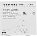 Miniatyrbild 1 av 5: Smart WiFi Bluetooth-relämodul + fjärrkontroll 85-250V på/av-styrenhet 4CH 2.4G WiFi-fjärrkontroll för Alexa