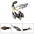 Miniatyrbillede 5 af 5: 4 stk. Blinklys Blinklys 14 LED 12V LED Blinklys Blinklys