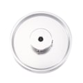 Miniatyrbillede 5 af 5: 250Mm x 6Mm Industriel Aluminium Legering Måleencoder Meterhjul til Encoder Tilbehør Encoder Hjul Industriel