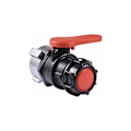 Miniatyrbild 1 av 5: IBC-adapter för kulventilbyte för kulventil - 75 mm