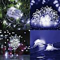 Miniatyrbillede 5 af 5: Indendørs Lysstreng [Sæt af 2], 10M 100LED LED Lysstreng Indendørs og Udendørs Dekoration Lys Feelygter til Soveværelse Jul Bryllup Fest H