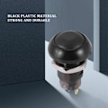 Miniatyrbild 5 av 5: On-Off Vattentät Låsande Tryckknappsomkopplare 12Mm Spst 2A IP67, Svart