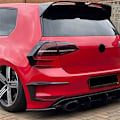 Pikkukuva 5 / 5: Auton takapuskurin spoileri, tuulisuoja Golf 6 MK6 7 MK7 MK7.5 GTD 2009-2020