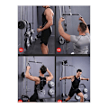 Pikkukuva 5 / 5: 2 kpl Kuntosalin Vastuskahvat DIY-Hihnapyöräkoneelle Lat Pull Down Biceps Triceps Kuntosalille
