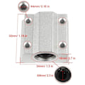 Miniatyrbillede 4 af 5: 3D Printer Glideblok Kugleleje Lineær Bevægelse SCS8UU 8Mm Bøsning til Anet A8 Prusa I3 4Stk
