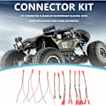 Miniatyrbild 2 av 5: 11 st JST-splitter JST-hane Y-kabel JST till JR-adapter för -4 batterimotor kylfläkt ESC fjärrkontrollbil