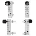 Miniatyrbilde 4 av 5: 0-3LPM Flow Meter, Sensorer LZQ-2 Gassregulator Luftstrømmålere med Reguleringsventil for Oksygen/Luft/Gass