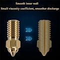 Miniatyrbillede 4 af 5: 20 stk. Dysenkit til Neptune Serie 4, 0,4 mm Messing 3D-printer 4 Pro