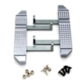Pikkukuva 1 / 5: Metal Pedal Side Plate Slider MN D90 MN-90 MN98 MN99 MN99S 1/12 RC-autolle - Parannus- ja lisäosat - Hopea