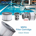 Miniatyrbillede 3 af 3: Sæt med 4 udskiftningsfilterpatroner, til Whirlpool MSPAs, Hot Spas og andre oppustelige pools, passer til filtermodeller fra 2020