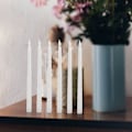 Miniatyrbilde 2 av 5: 6 stk LED Koniske Lys for Middag, Flimrende Flammeløse Koniske Batteridrevne Borddekking Bryllup Bursdager