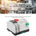 Miniatyrbillede 3 af 5: 220V ZGQ5-100 Transmission Switch/2P Automatisk Transfer Switch med Dobbelt Strømforsyning Bidirektional Transmission Switch Controller