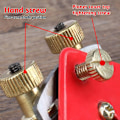 Miniatyrbilde 4 av 5: Flysnikker for tre, håndflysnikker for trebearbeiding, 9'' justerbar spokeshave manuell flysnikker med 4 blad