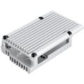 Miniatyrbilde 1 av 5: for Raspberry Pi 4 Beskyttende Rustning Modell B Aluminiumlegering Veske/Skall Passiv Kjøling Metall Varme Kabinett for Pi 4B Bare (Sølv)