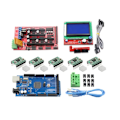 Pikkukuva 1 / 5: 3D-tulostinpaketti 2560 R3 + 1 kpl Ramps 1.4 -ohjain + 5 kpl A4988 askelmoottorin ohjainmoduulia Ramps 1.4 2004 LCD-ohjaus