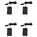 Miniatyrbilde 1 av 5: 4X USB PC Tastatur Pedal Fotbryter
