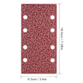 Miniatyrbild 3 av 5: 80 slippapper för slipmaskin, 93 x 185 mm slippapper slippapper, musslippapper för Bosch multislipar, korn 40/60/80/120/180