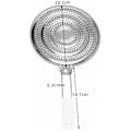Miniatyrbilde 2 av 5: 21cm rustfritt stål varmefordeler kun for gassplate