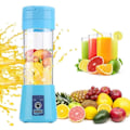 Miniatyrbild 2 av 4: 380ML Bärbar USB Laddningsbar Blender Saftkopp Smoothies Mixer Fruktmaskin 6 Blad - Lila