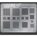 Pikkukuva 3 / 5: Monitoiminen BGA-stencil 0.3/0.35/0.4/0.5/Parallel/45 asteen reikä Universaali juotosstencil BGA Reballing Stencil