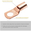 Miniatyrbillede 3 af 5: 120 stk. Krympeterminaler 6/10/16/25mm², 8 Størrelser M6 M8 Batterikrympeterminal, Elektrisk Terminal Rørformede Terminaler SC Terminaler Kobberring Kabel