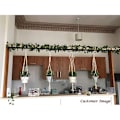 Miniatyrbild 4 av 5: Set med 4 Blomkruka Växtställ Inomhus Utomhus Makramé Växt Hängare