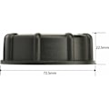 Miniatyrbild 3 av 5: IBC-adapter s60x6 plugg för 1000 liters tank, 1/2 tum