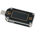 Pikkukuva 3 / 5: TC66 USB-testeri USB-akkutesti Type-C PD-protokolla Lataus QC 2.0 3.0 Multimetri Volttimittari Ampeerimittari Värillinen LCD