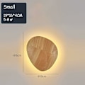 Miniatyrbillede 5 af 5: Øjenvenlig Bordlampe LED Trævæglampe Moderne Indendørs Vægskænkelampe til Stue Soveværelse Spisestue Trappe Dekorativ Vægskænkelampe