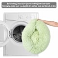 Pikkukuva 4 / 5: Donitsi-koiran ja -kissan peti, pehmeä plushipehmuste, liukumaton konepesu, itsestään lämpenevä lemmikkipetti - parempi uni kissoille ja pienille ja keskikokoisille koirille (useita kokoja