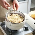 Miniatyrbilde 2 av 5: God kvalitet rustfritt stål finmasket sil, rustfritt stål melsikt med, fint mesh håndtak, mesh sil med håndtak kjøkkensil for