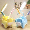 Miniatyrbillede 3 af 5: 3 tilstande LED bordlampe genopladelig sød lampeholder USB opladning soveværelse sengebordslampe Lampu Belajar