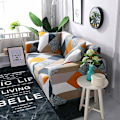 Miniatyrbild 3 av 5: Stretch Soffaöverdrag, Modern Halksäker 1/2/3/4 Sitsplatser Elastiskt Soffaöverdrag Canapeöverdrag (1 Sitsplatser Soffaöverdrag: 90-140cm, Flerfärgad-Kvadrat)-DENUOTOP
