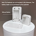 Miniatyrbild 4 av 5: Smart trådlös fjärrvideo dörrklocka Smart visuell dörrklocka Hem intercom HD nattvision WiFi säkerhetsdörrklocka, trådlös dörrklocka