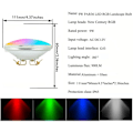 Miniatyrbilde 2 av 5: LED RGB par36 9w AC/DC 12V vannbunn svømmebassenglys vanntett ip65 Svømmebassenglampe Lysstyring med fjernkontroll, Vanntett undervanns