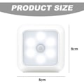 Miniatyrbilde 2 av 5: Smart Home Bevegelsesaktivert Nattelys Skaplys Soverom Garderobe Ganglys
